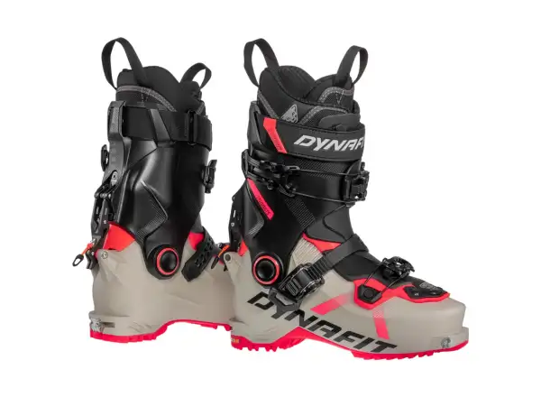 Dynafit Seven Summits women's ski touring boots Fluo Coral/Overcast