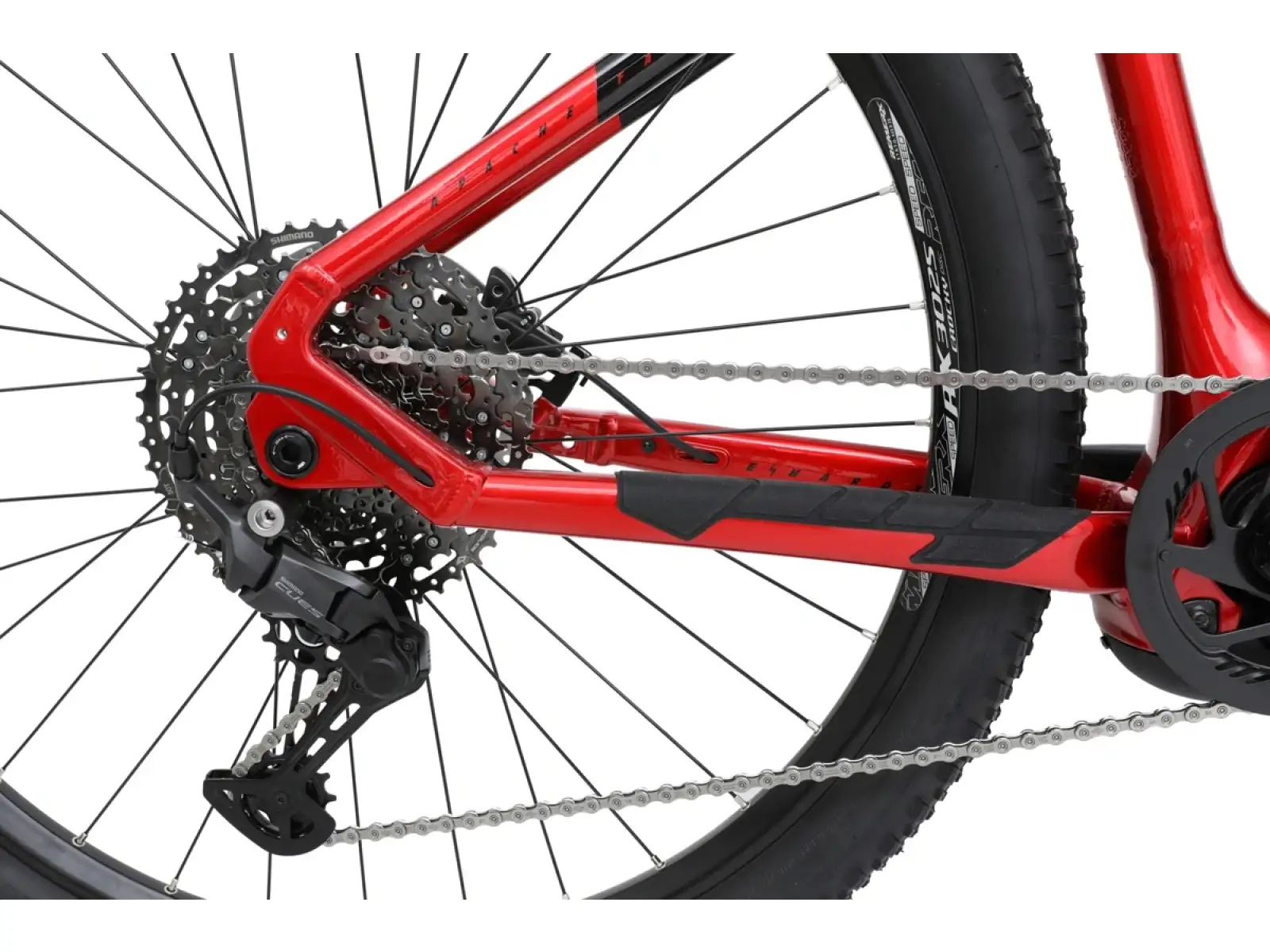 Apache Falcon 2 Bosch CX 800 Wh mountain e-bike red