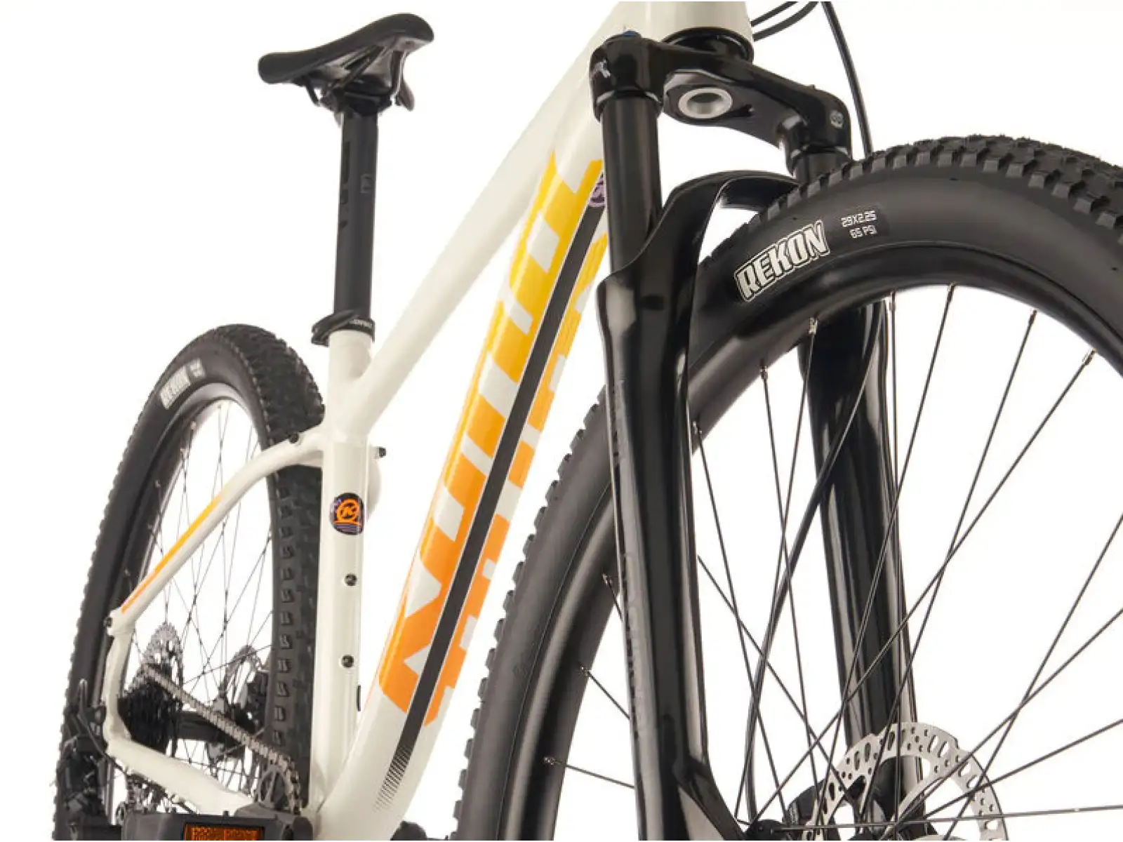 Kona 36e Lava Dome mountain bike White