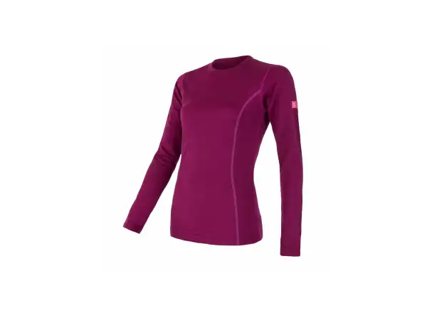 Sensor Merino Active women's shirt long sleeve Lilla