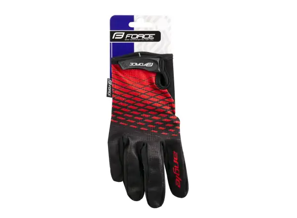 Force Angle MTB gloves red/black