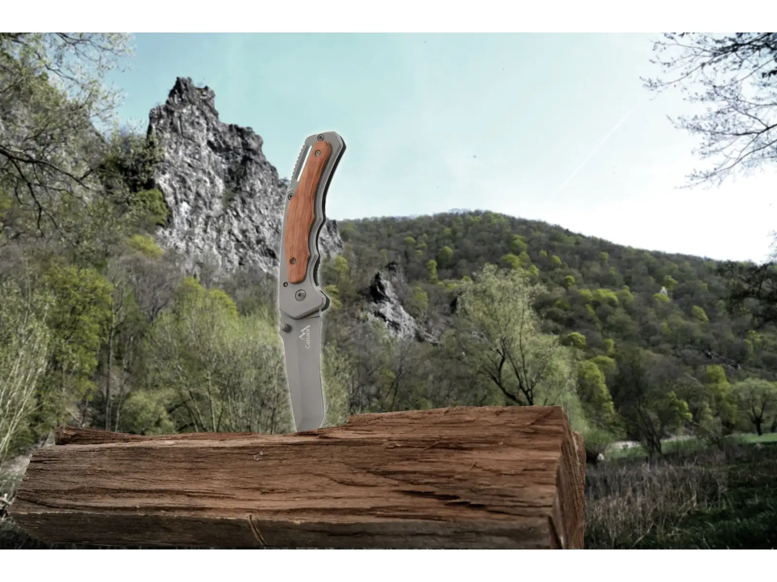 Cattara Hiker folding knife with safety lock 20cm