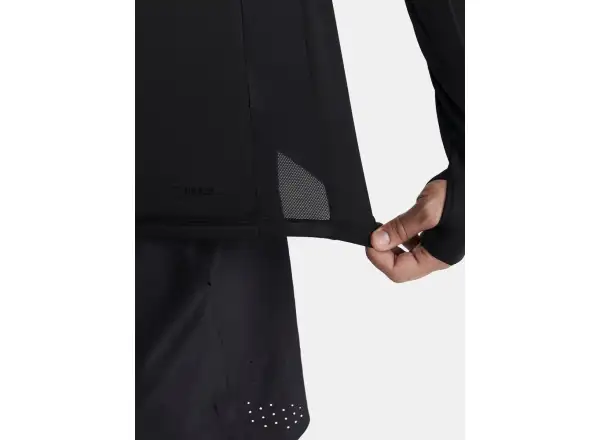 Craft ADV SubZ men's running shirt long sleeve black