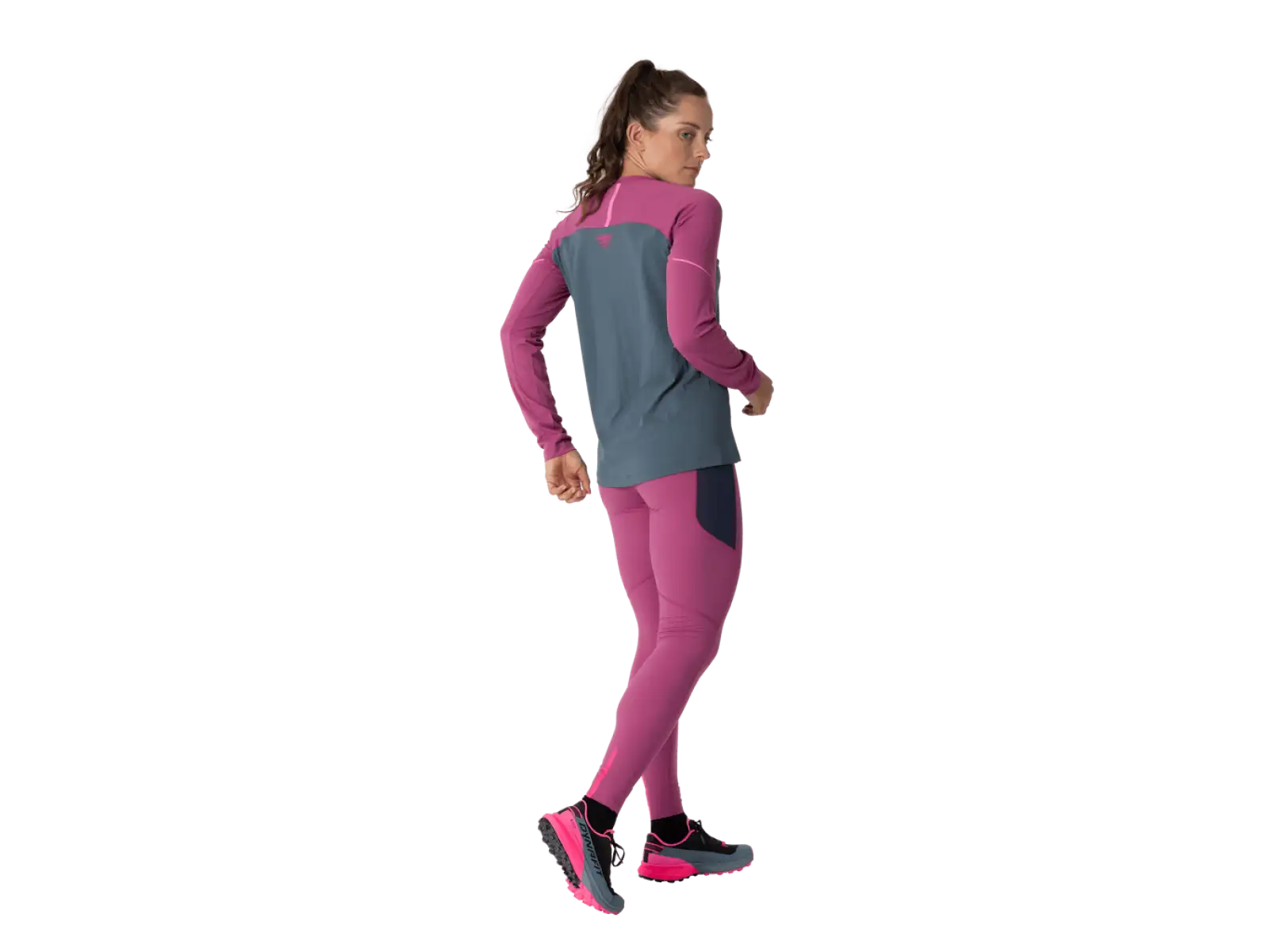 Dynafit Ultra women's running leggings Magenta