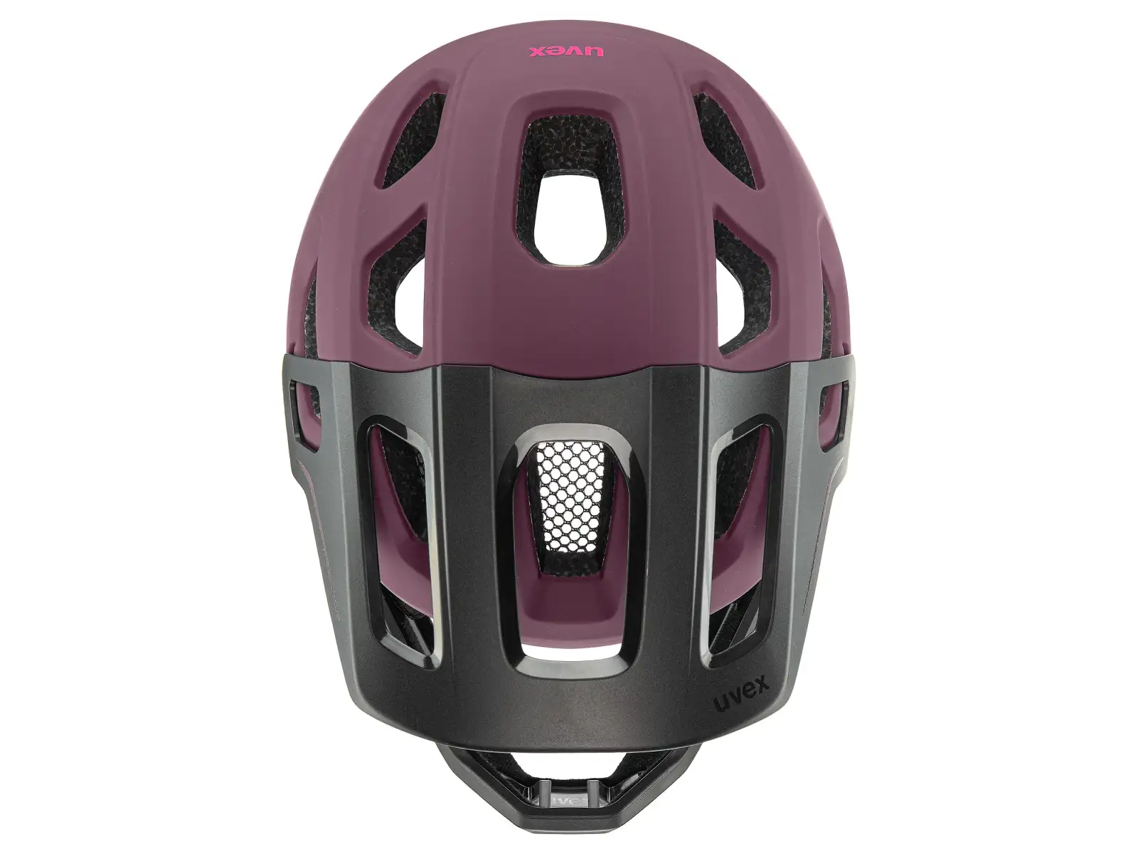 Uvex React JR Fullface MTB helmet Cranberry matt