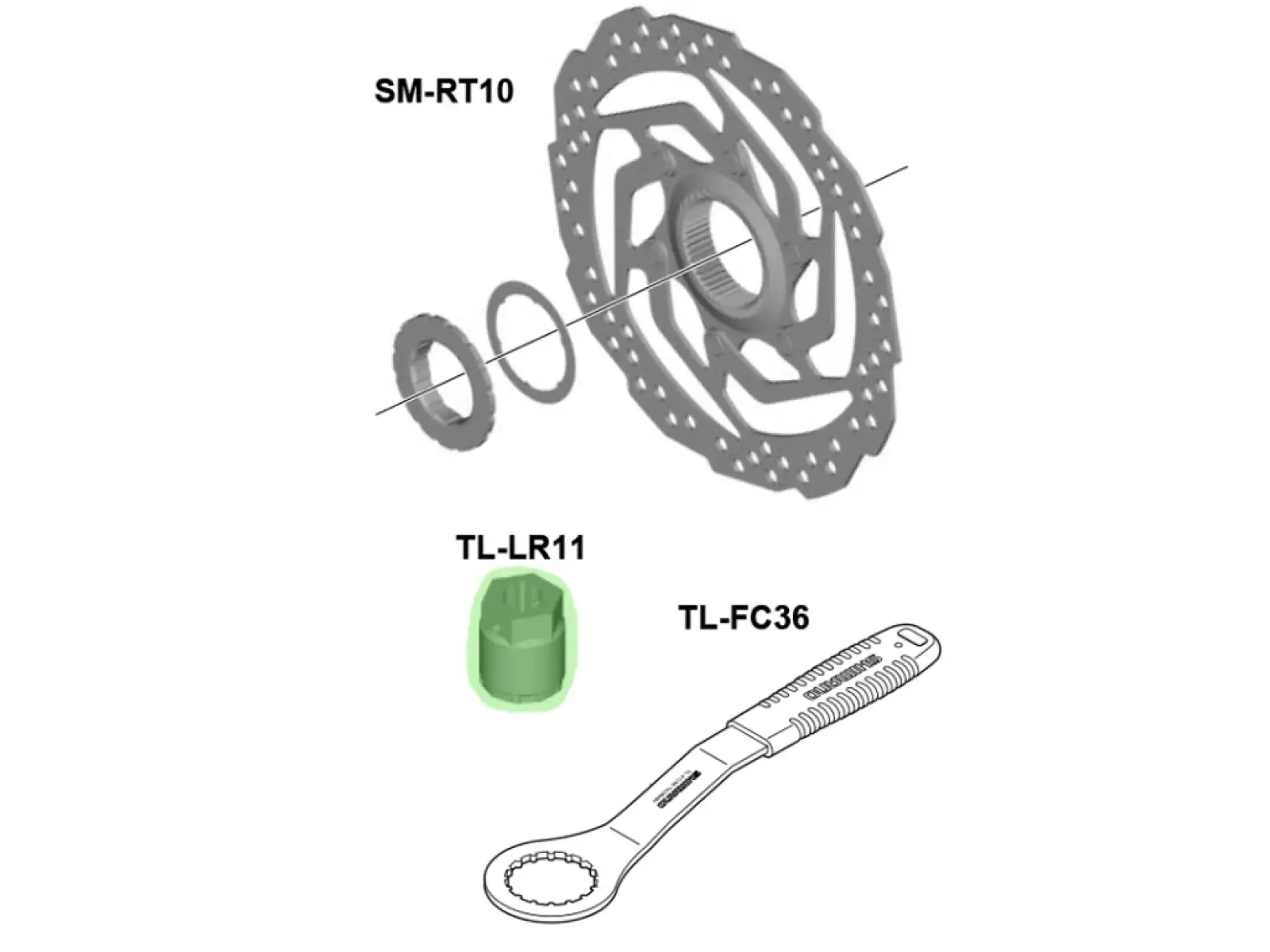 Shimano TL-LR11 lockring tool