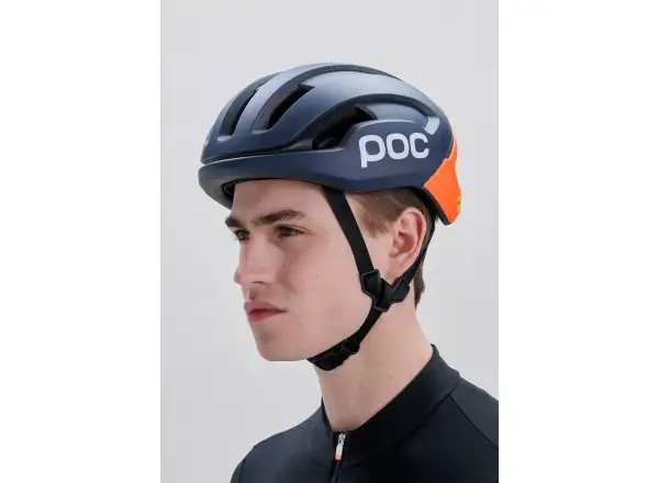 POC Omne Air MIPS road helmet Apatite Navy Matt/Fluorescent Orange Matt