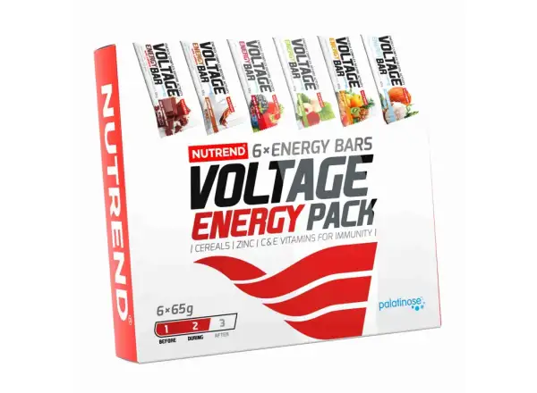 Nutrend Voltage gift pack of bars 6 x 65g