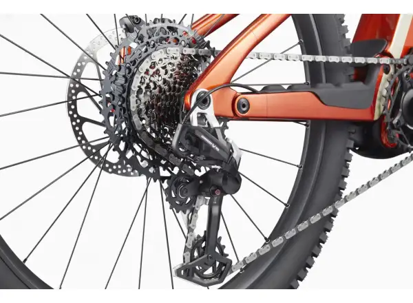Cannondale Moterra Carbon LT 1 full-suspension e-bike Fire Orange (FOR)