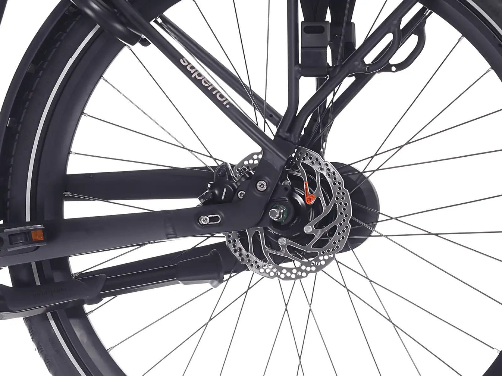 Superior eWAY 5.9 city electric bike Matte Black