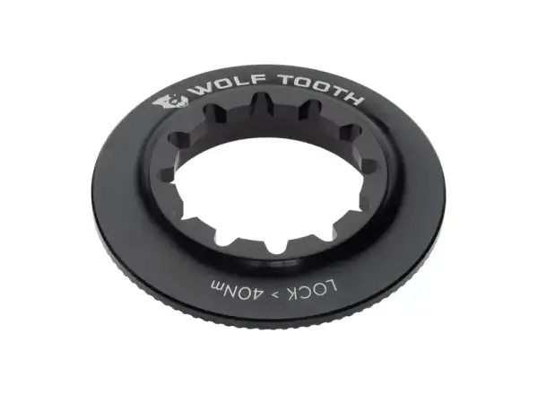 Wolf Tooth Centerlock Rotor Internal Spline nut black