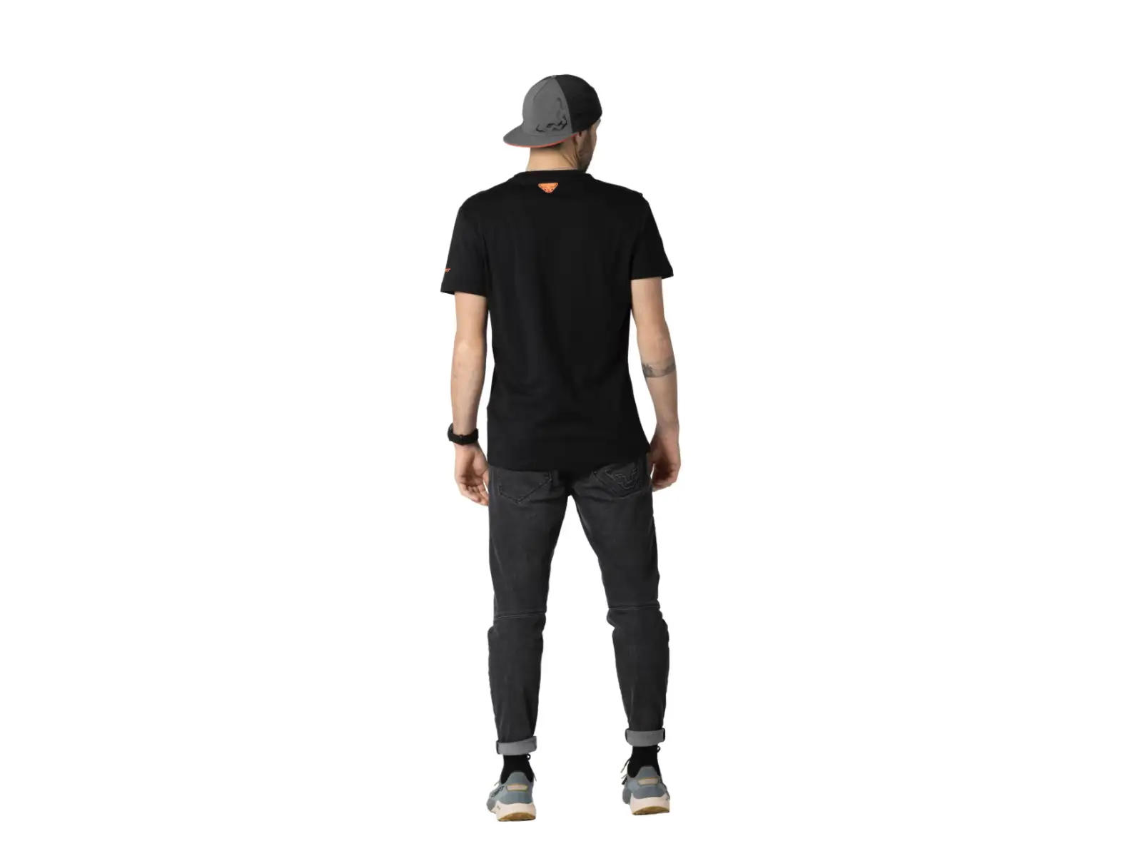 Dynafit Blacklight Cotton men's T-shirt short sleeve Black Out