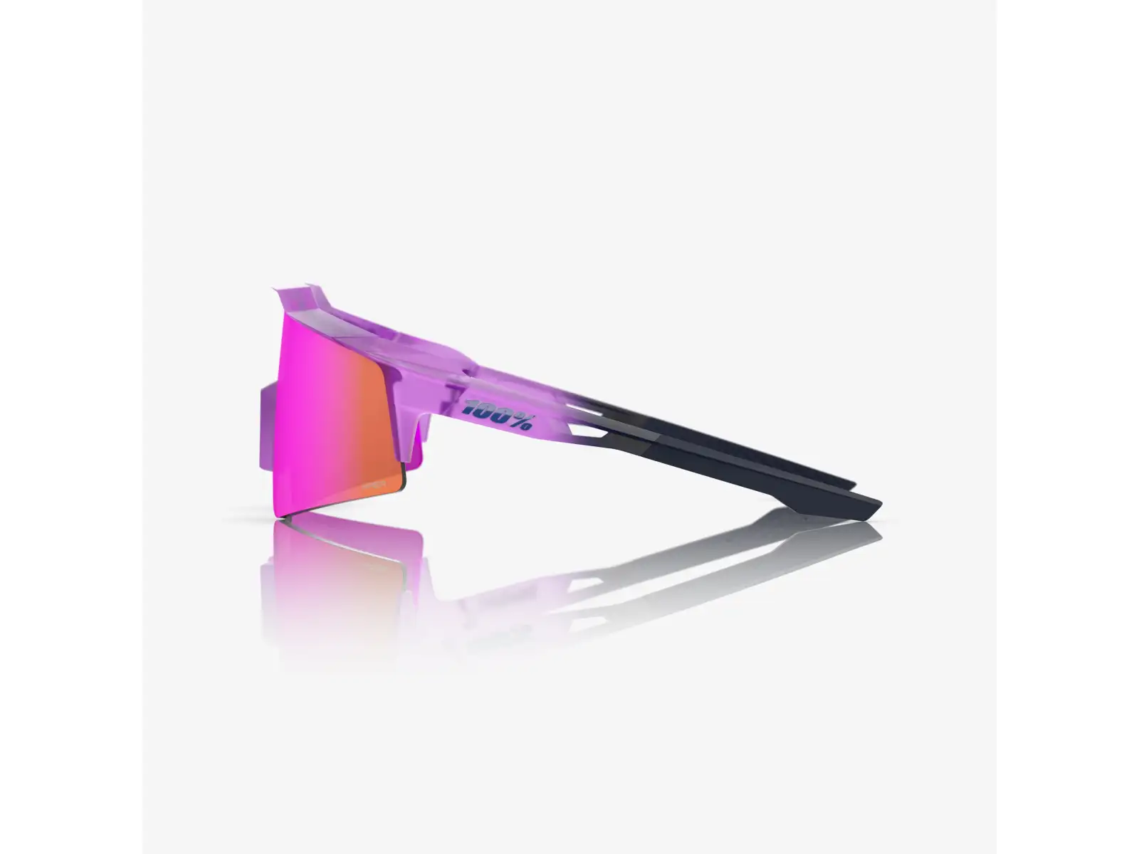 100% Speedcraft SL sports glasses Toyoko/HiPER Vital Pink Mirror Lens