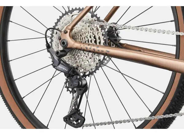 Cannondale Topstone CAAD 1 GRX 1X gravel bike Platinum Bronze