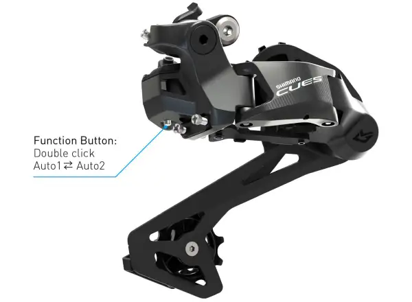 Shimano CUES RD-U6070 GS Di2 11sp. Rear Derailleur