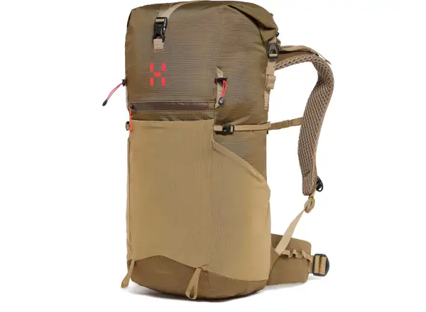 Haglöfs Magma Rolltop 40 WR backpack Teak Brown/Oak Brown 40l