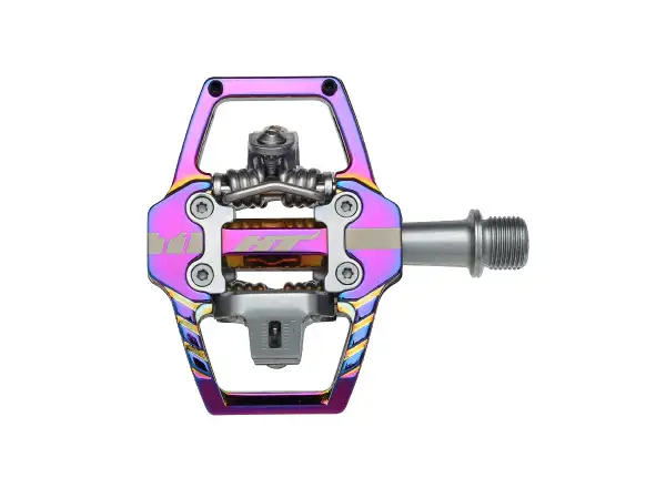 HT HTI-T1 clipless pedals oil slick