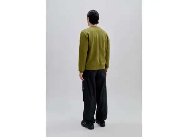 POC Crew sweatshirt Olivine Green/Hydrogen White