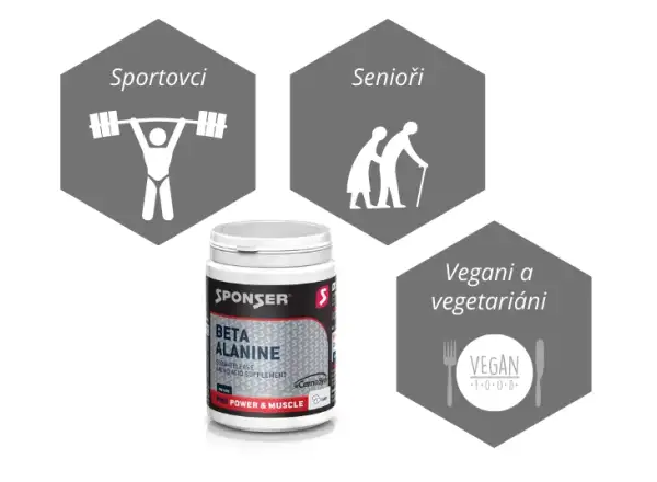 Sponser Beta Alanine tablets for lactate balance in muscles 140 tablets