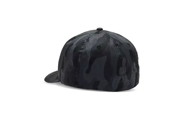Fox Head Camo Tech Flexfit men's cap Black Camouflage