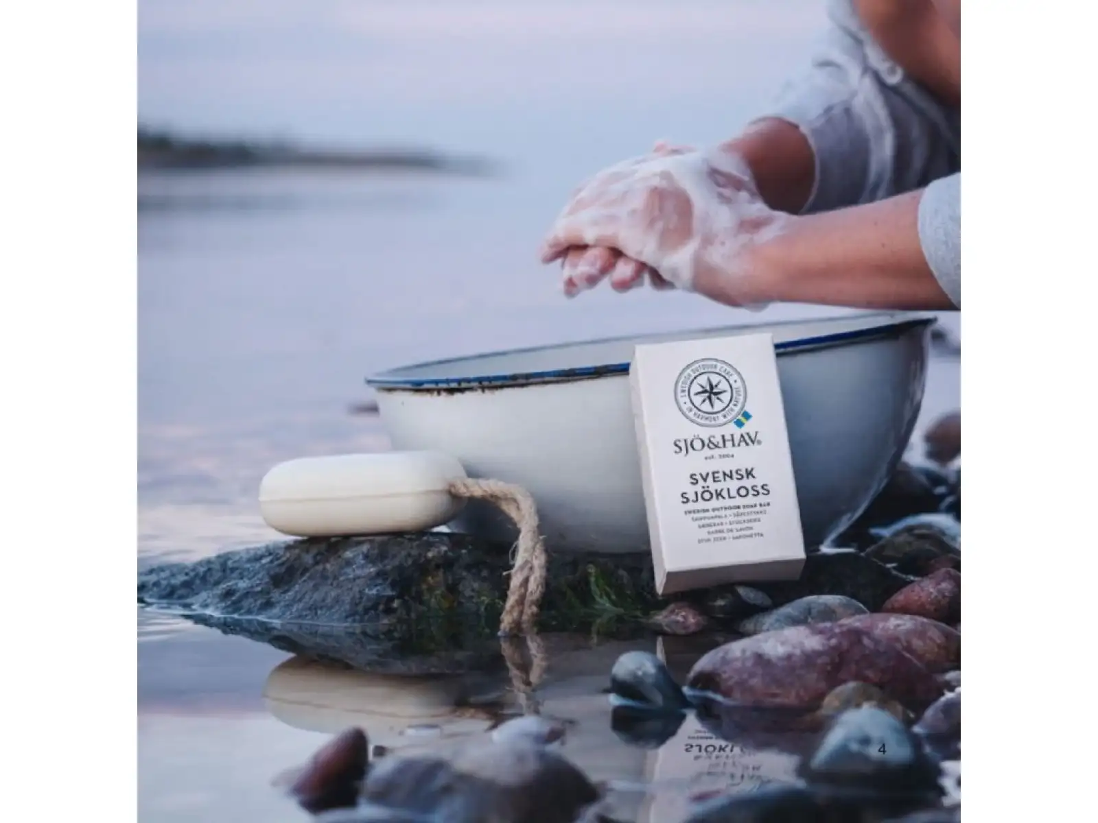 Sjö&Hav biodegradable outdoor solid soap 200g