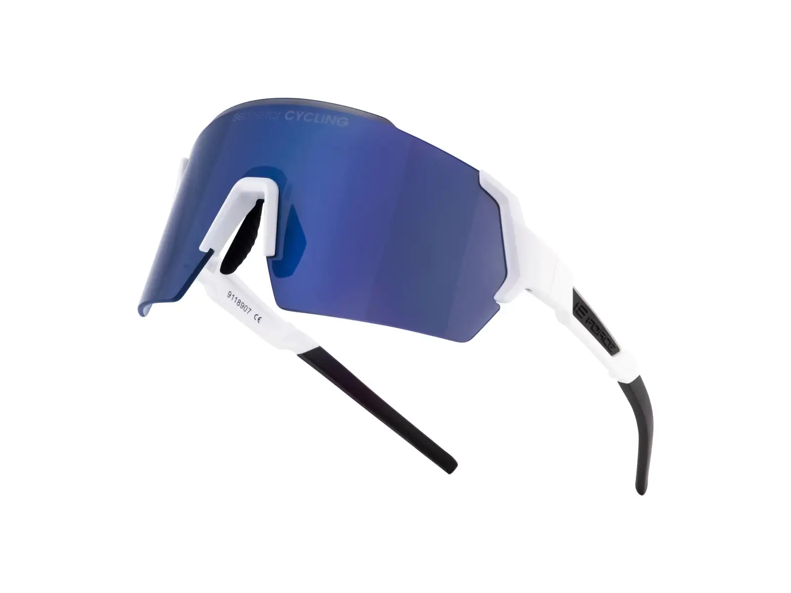 Force Electra glasses white/blue mirror lenses