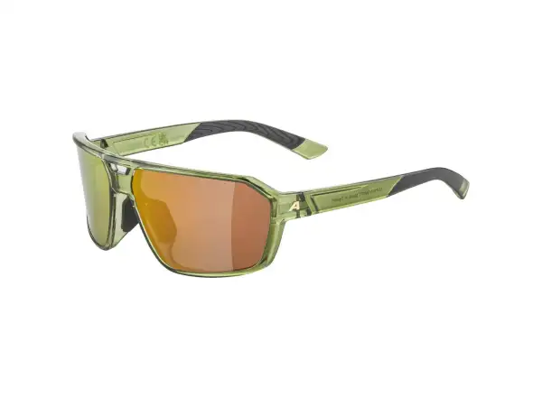 Alpina Swift glasses Green Transparent Gloss