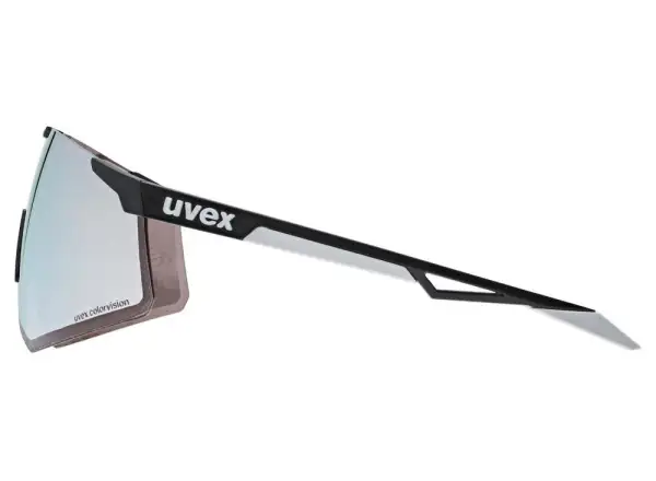 Uvex Pace Perform S ColorVison glasses Black Matt/Mirror Silver