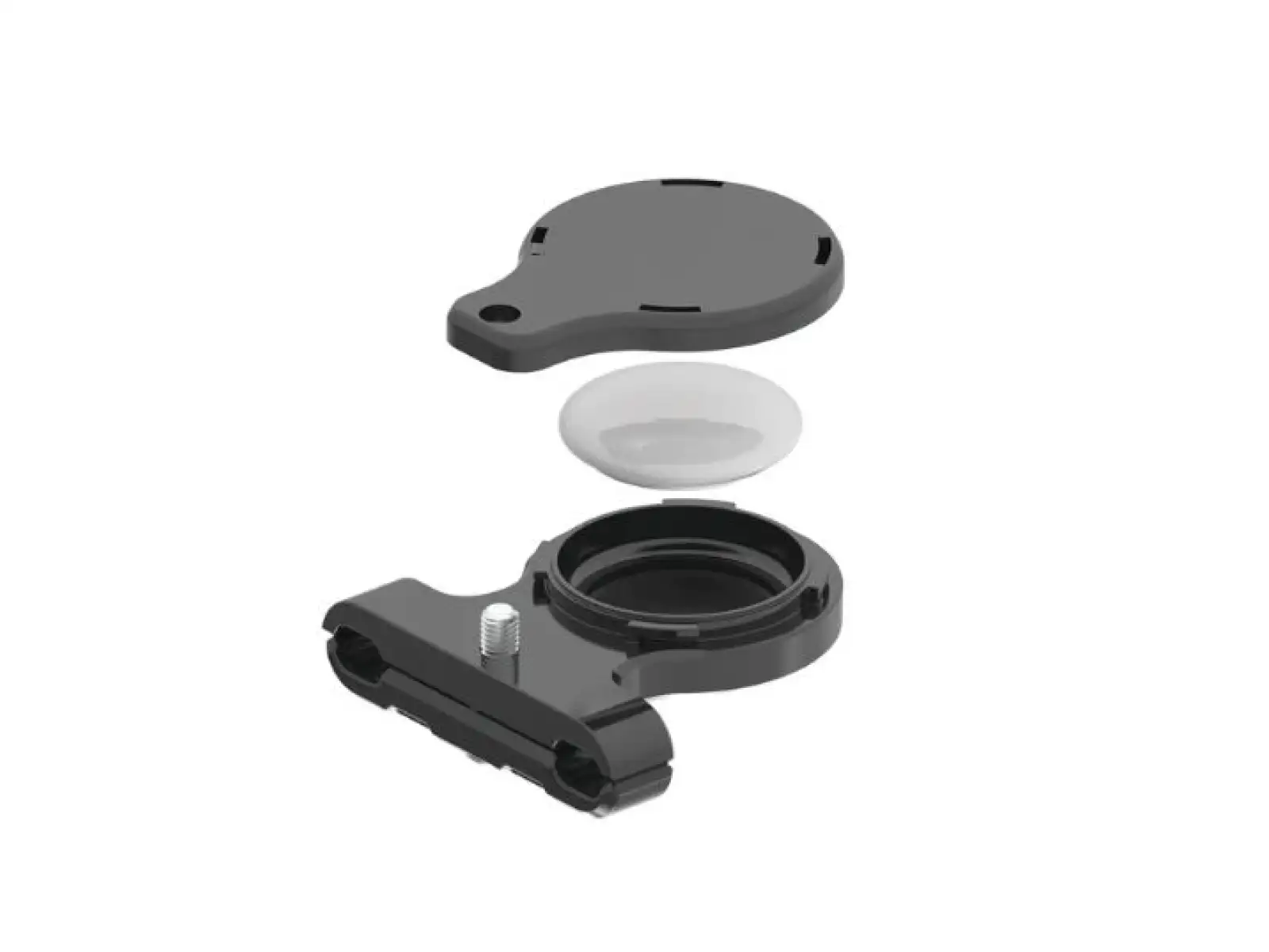 Lezyne Matrix Saddle Tagger for Apple AirTag black