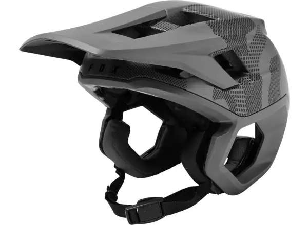 Fox Dropframe Pro Camo helmet Grey Camo