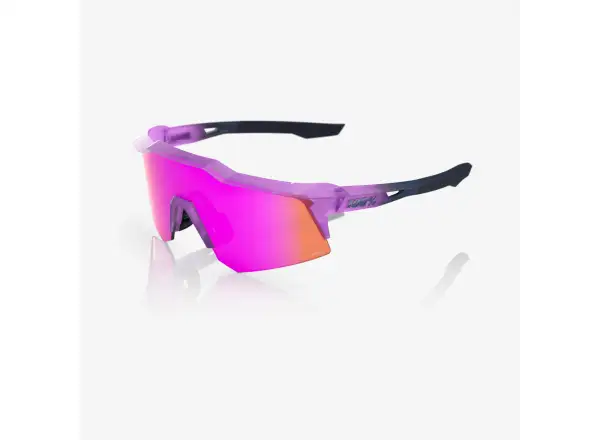 100% Speedcraft XS sports glasses Toyoko/HiPER Vital Pink Mirror Lens
