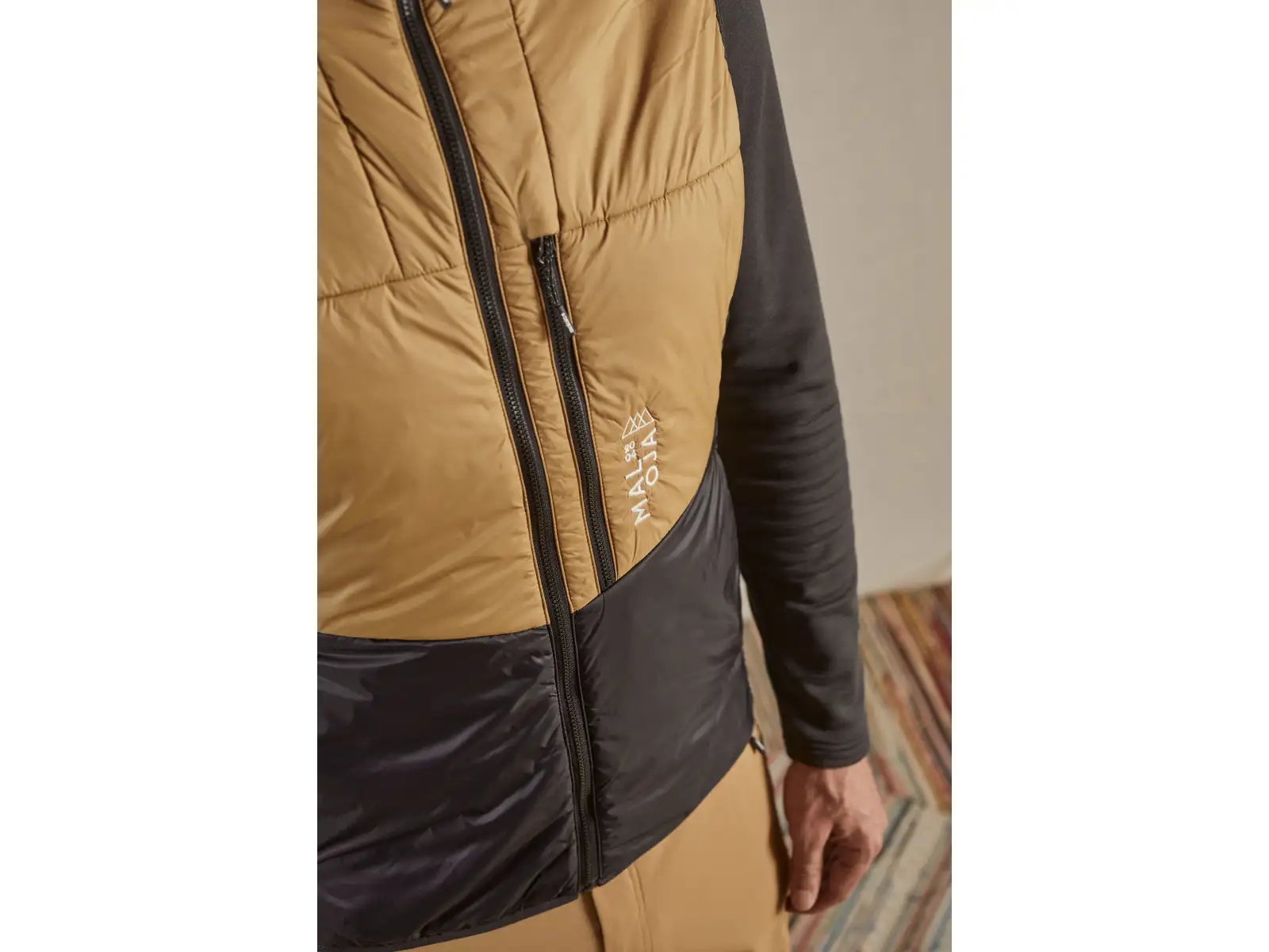Maloja SigotM. men's vest Deep Black Multi