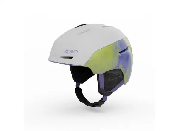 Giro Neo Jr. ski helmet Mat White/Flo Green