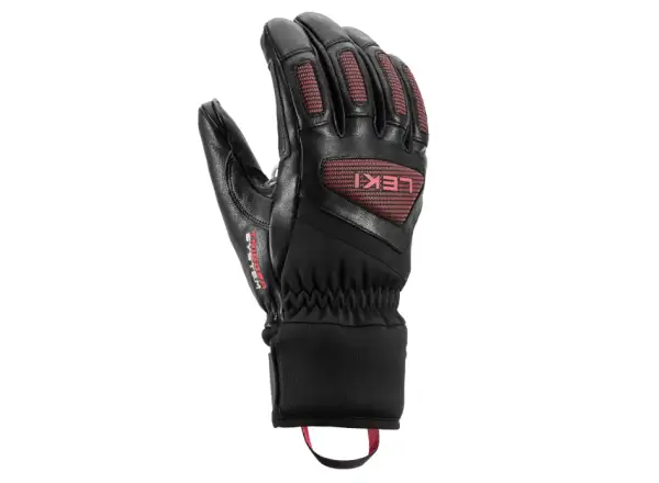 Leki Griffin Pro 3D Women gloves Black-Rose