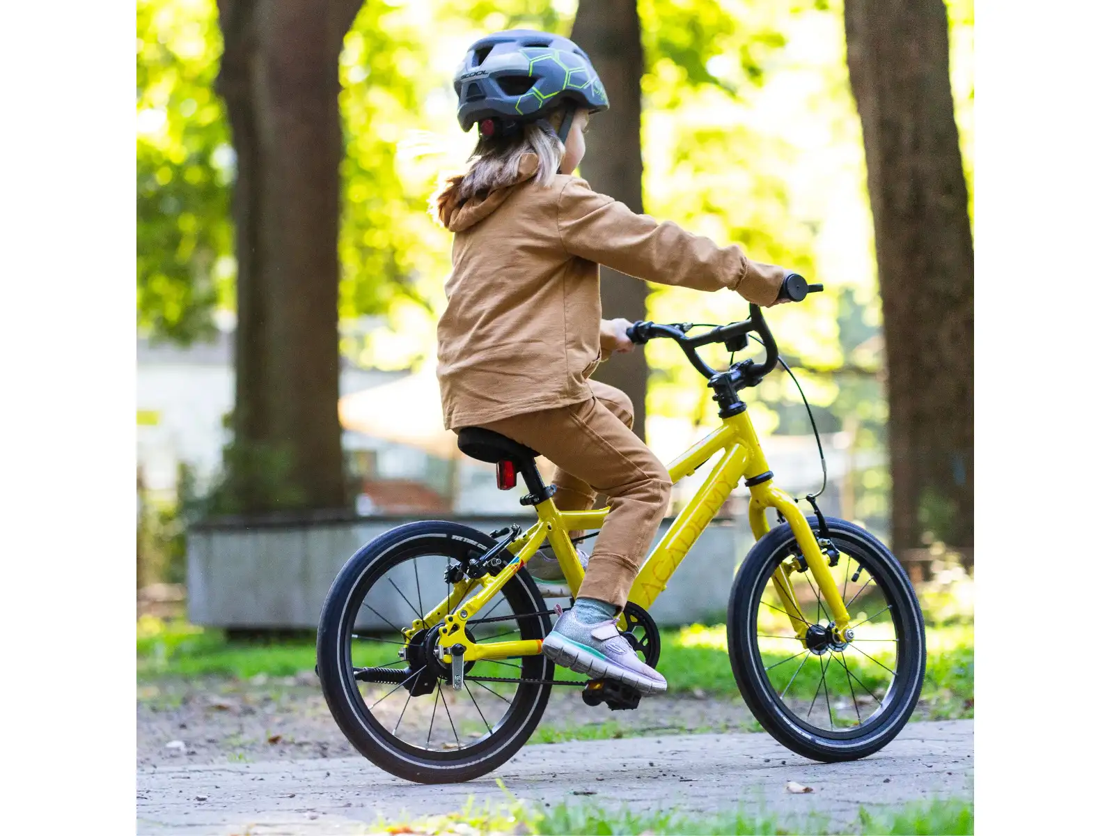 Academy Grade 2 children's bike 14" yellow