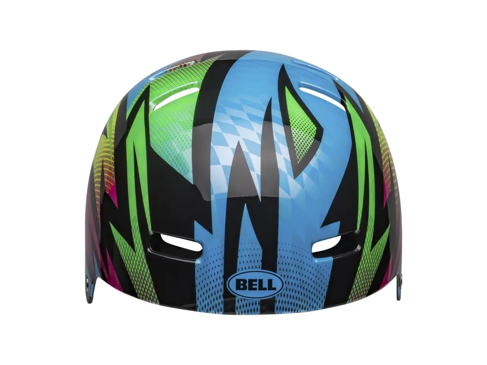 Bell Span helmet Blue/Magenta Psycho