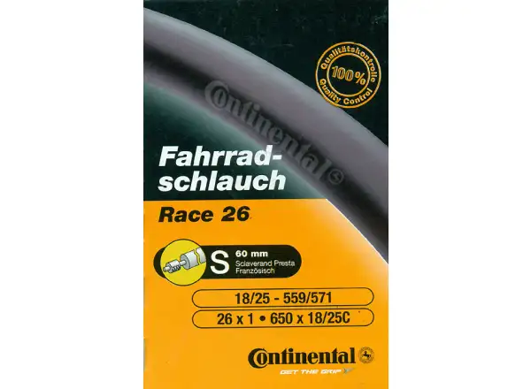 Continental Race 18-25/559 S60 26" MTB tube