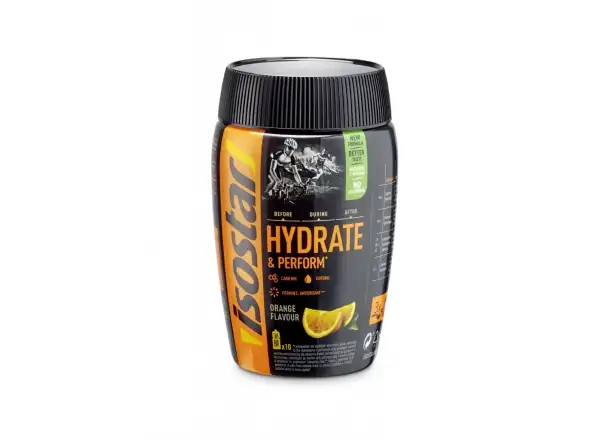 Isostar Hydrate & Perform isotonic drink 400 g orange