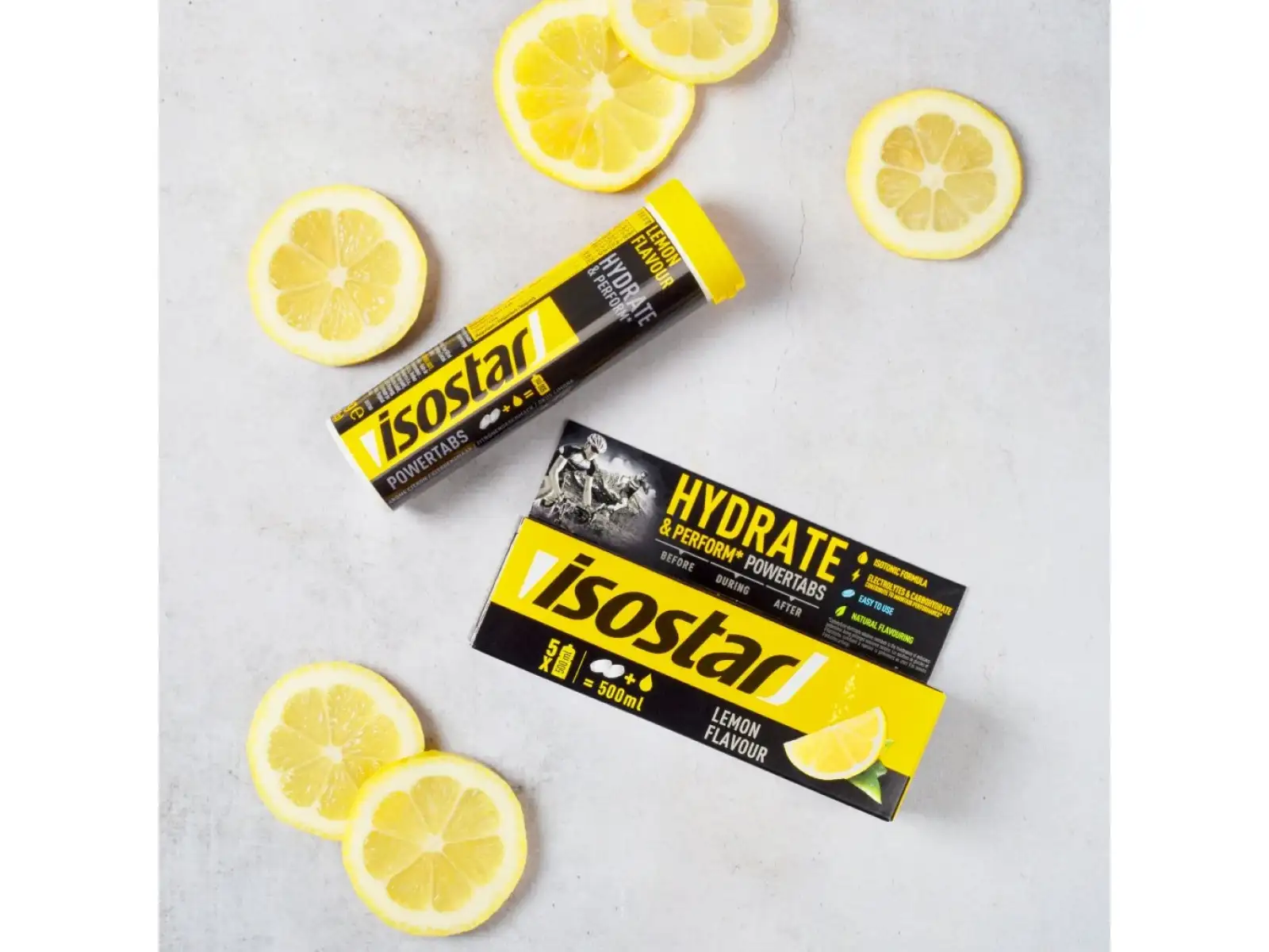 Isostar Powertabs 10 tablets 120 g lemon