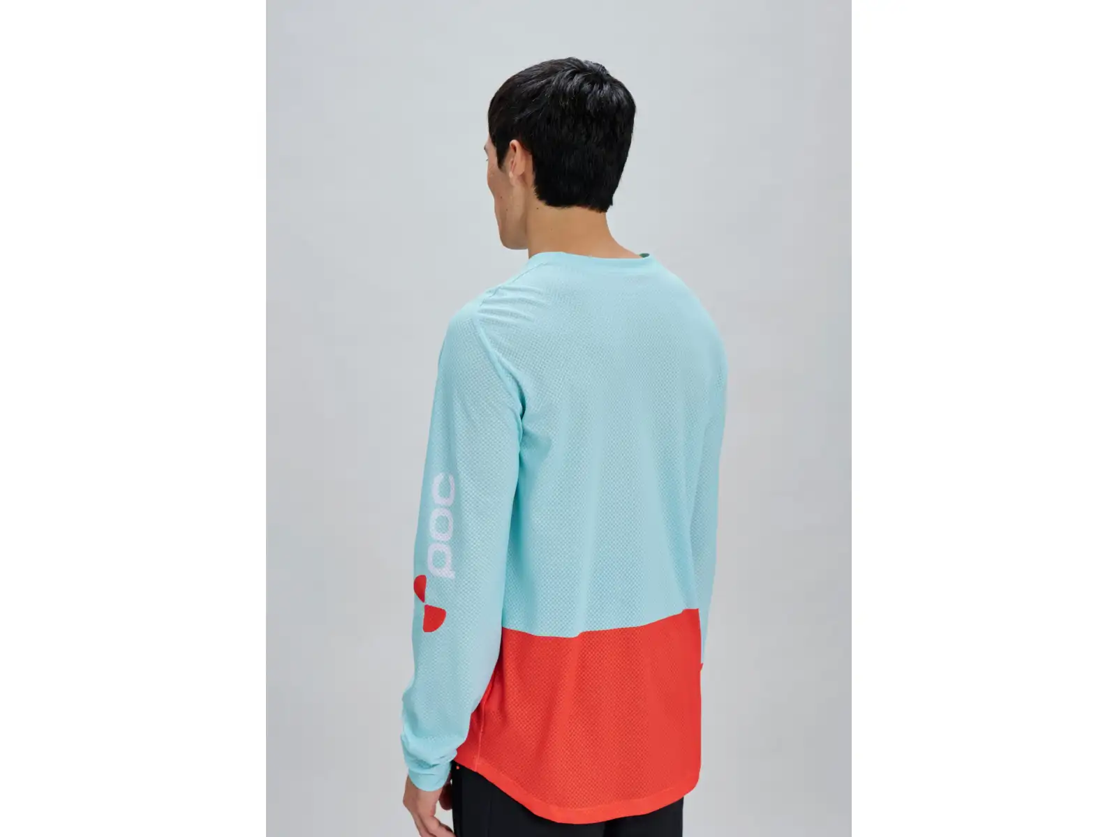 POC Motion Air men's long sleeve jersey Lazurite Blue/Carnelian Orange