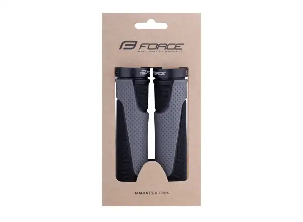 Force Ross grips with clamps black/grey