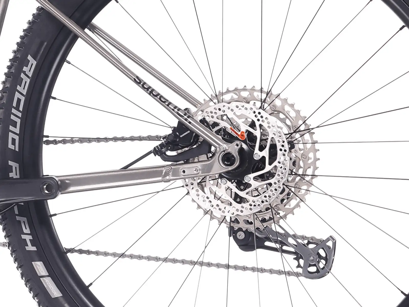 Superior XP 6.2 mountain bike Gloss Brush Alu/Black
