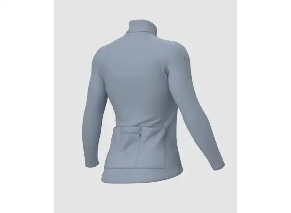 Alé R-EV1 Warm Race 2.0 women's insulated jersey long sleeve Sky Blue