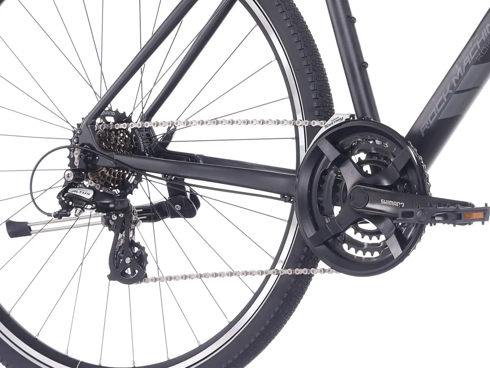 Rock Machine Rokk 30 trekking bike Matte Black