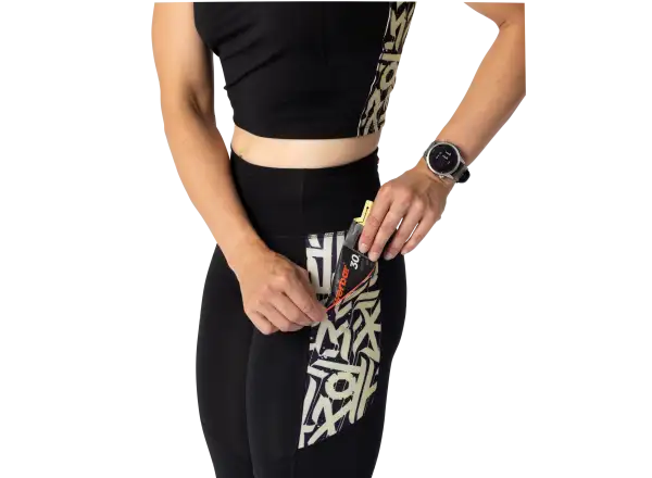 Dynafit Trail 7/8 women's running leggings Black Out/Overcast