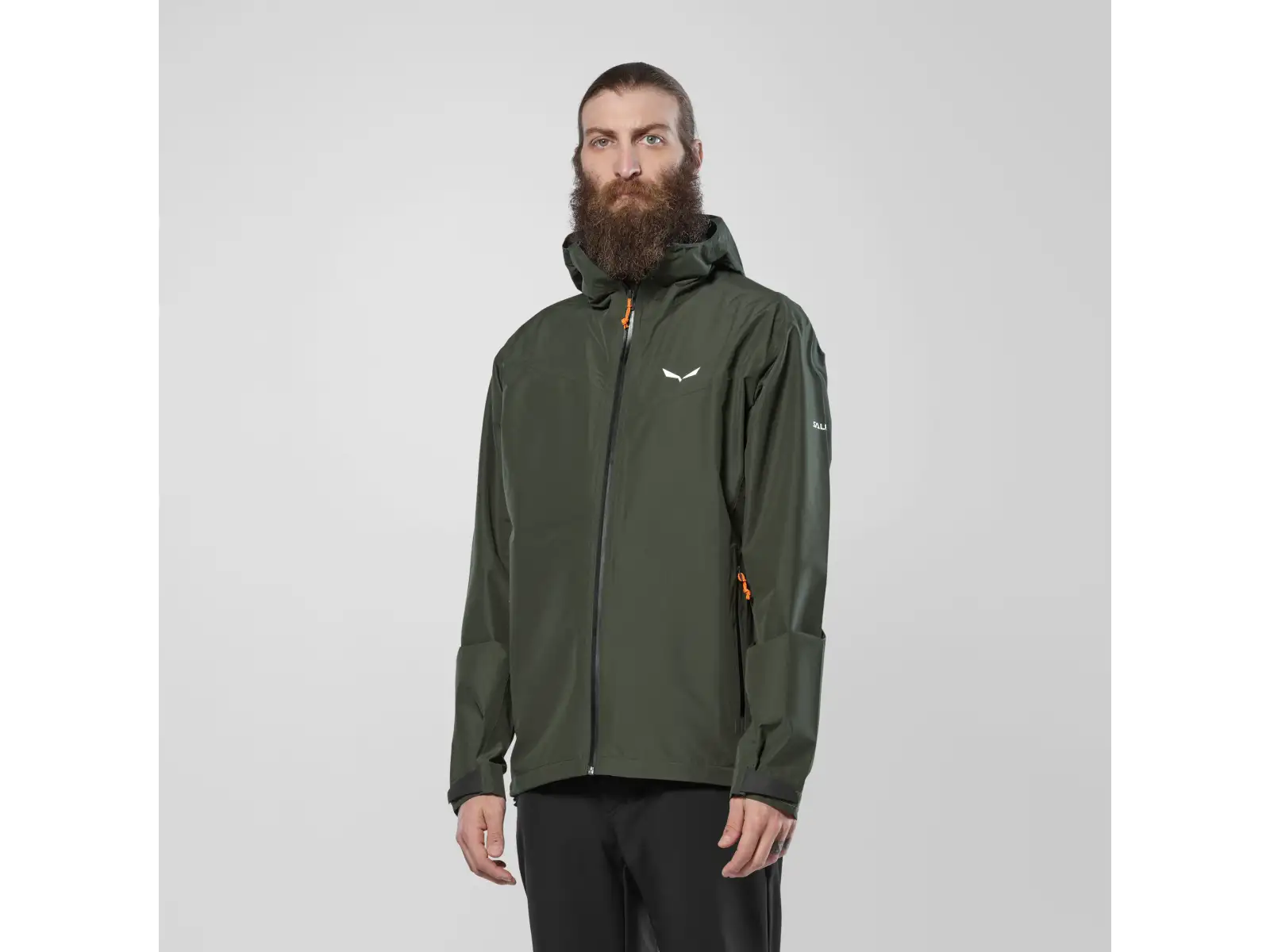 Salewa Puez 2.5L Powertex men's jacket Dark Olive