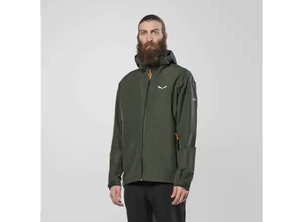 Salewa Puez 2.5L Powertex men's jacket Dark Olive