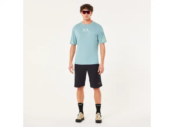 Oakley Seeker Flow men's short sleeve jersey Pacific