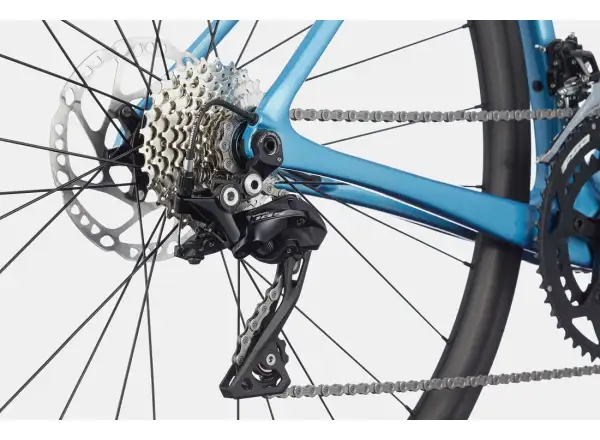 Cannondale SuperSix Evo Disc 105 road bike Alpine