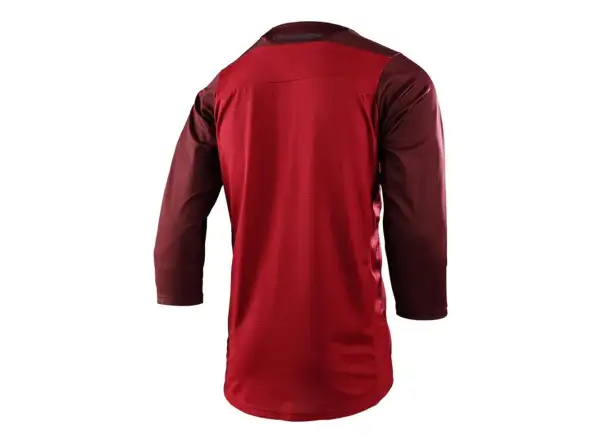 Troy Lee Designs Ruckus men's jersey 3/4 sleeve Camber oxblood